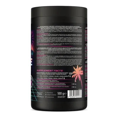 Креатин моногідрат OstroVit Creatine Monohydrate Miami Vibes, 500 г