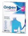 Олфен пластир лікув. по 140 мг/12 год (140 см2) №10 (5х2) у пак.