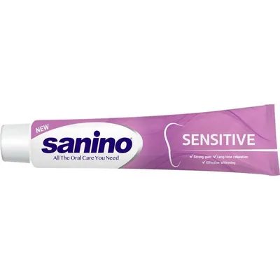 Зубна паста Sanino Sensitive Захист для чутливих зубів, 90 мл