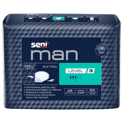 Прокладки урологические Seni Man Extra Level 3, 15 штук
