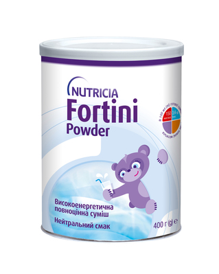 Энтеральное питание Nutricia Fortini Powder от 1 года с нейтральным вкусом порошок, 400 г
