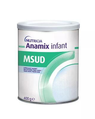 Функціональне дитяче харчування Nutricia MSUD Anamix infant для дітей від 0 до 12 місяців та в якості додаткового харчування дітей до 3 років життя, х