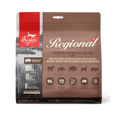 Корм сухий для собак Orijen Regional Red Dog, 340 г (x24)