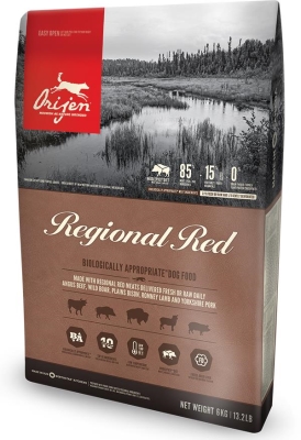 Корм сухий для собак Orijen Regional Red Dog, 6 кг