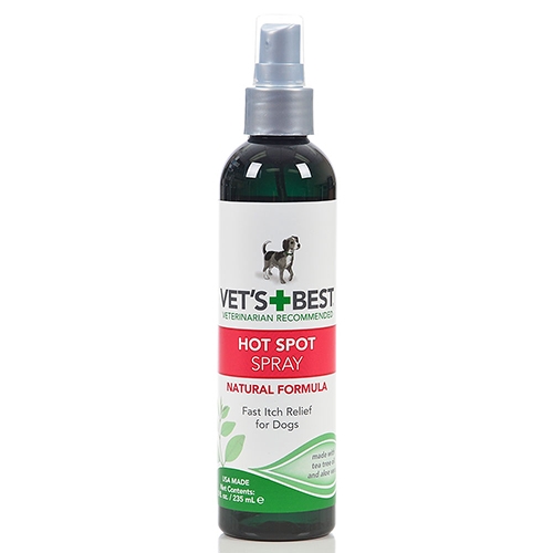Спрей для собак Vet's Best Hot Spot Spray для устранения раздражений и зуда, 236 мл