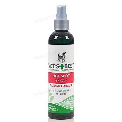 Спрей для собак Vet's Best Hot Spot Spray для усунення подразнень і свербіння, 236 мл