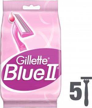 Бритвы Gillette Blue 2 одноразовые для женщин, 5 шт