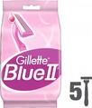 Бритвы Gillette Blue 2 одноразовые для женщин, 5 шт
