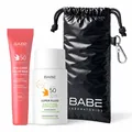 Набір Babe Laboratorios Cонцезахисний з бальзамом-тінтом для губ та щік Pink