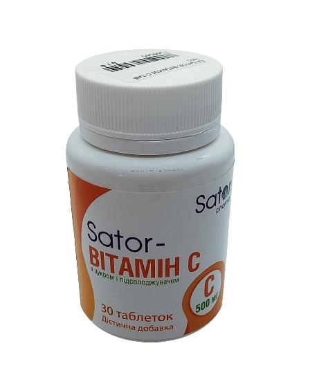 Sator-Витамин C таблетки №30