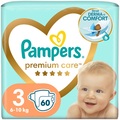 Подгузники детские Pampers Premium Care размер 3, 6-10 кг, 60 шт