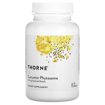 Фитосомы Куркумина Thorne Research Curcumin Phytosome 500 мг, 120 капсул