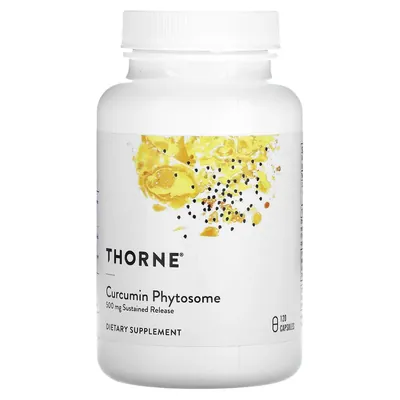 Фітосоми Куркуміну Thorne Research Curcumin Phytosome 500 мг, 120 капсул
