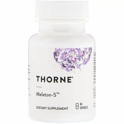 Мелатонин-5 Thorne Research Melaton-5, 60 капсул