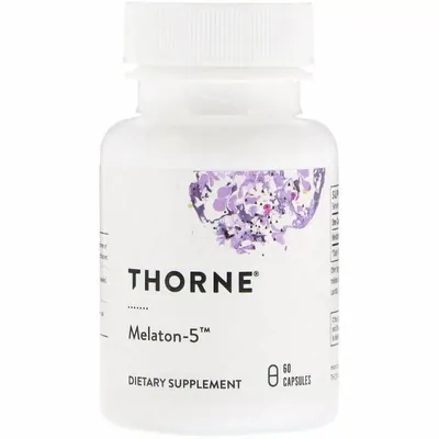 Мелатонін-5 Thorne Research Melaton-5, 60 капсул