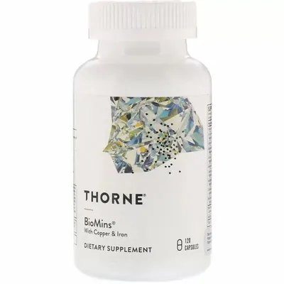 Комплекс мінералів Thorne Research Biomins, 120 капсул