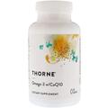 Омега-3 с коэнзимом Q-10 Thorne Research Omega-3 w/CoQ10, 90 капсул