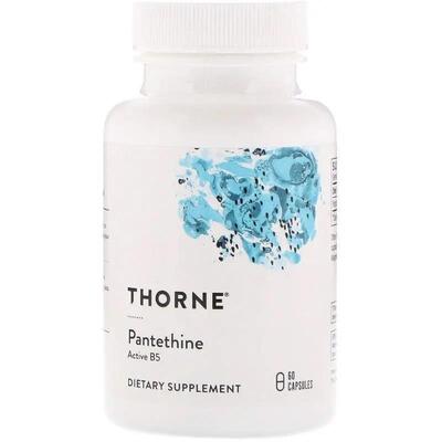 Пантетин Thorne Research Pantethine, 60 капсул