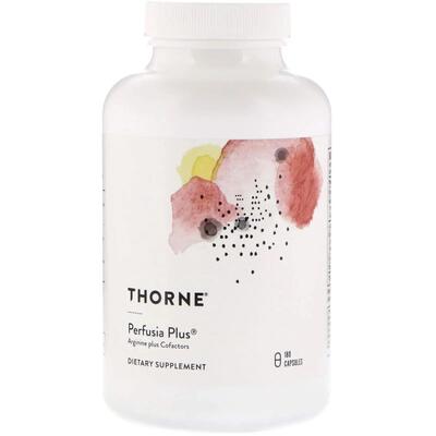 Поддержка сердечно-сосудистой системы Thorne Research L-Arginine Plus (Perfusia Plus), 180 капсул