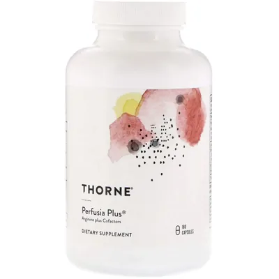 Підтримка серцево-судинної системи Thorne Research L-Arginine Plus (Perfusia Plus), 180 капсул