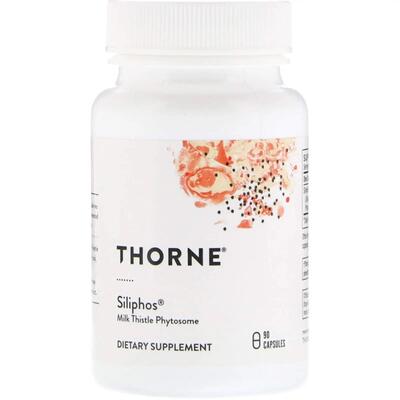Расторопша Thorne Research Siliphos, 90 капсул
