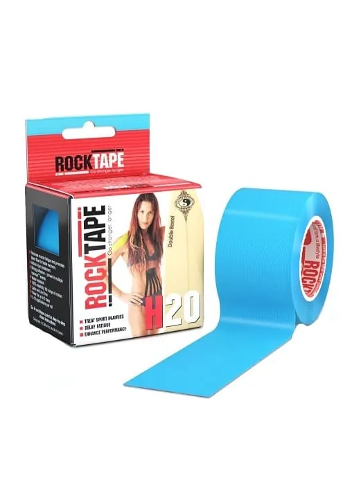 Кінезіо тейп RockTape H2O 5 см x 5 м, голубий
