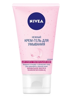 Крем-гель для умывания Nivea Нежный для сухой и чувствительной кожи, 150 мл