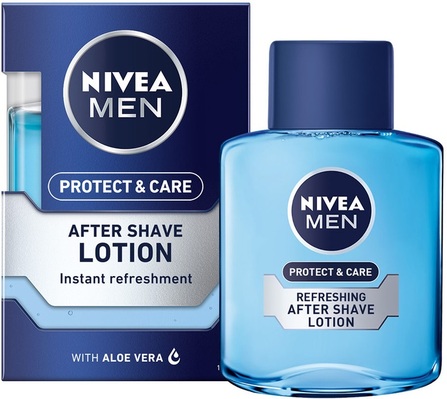 Лосьйон після гоління Nivea Men Захист і догляд зволожуючий з алое вера, 100 мл