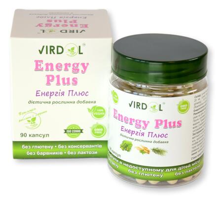 Энергия Плюс Virdol Energy Plus капсулы 550 мг №90