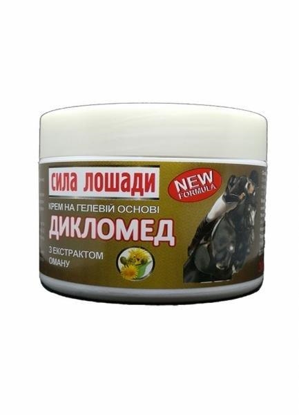 Сила лошади New formula крем на гелевой основе Дикломед, 300 мл