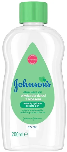 Олійка дитяча для тіла Johnson's Baby Алое, 200 мл