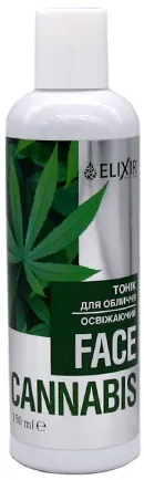 Тонік для обличчя Elixir Cannabis освіжаючий, 150 мл