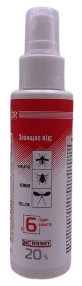 Тонік для тіла Elixir Антикомаха захисний від комах, 100 мл