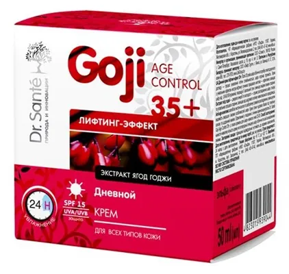 Крем для обличчя Dr.Sante Goji Age Control 35+ денний ліфтинг-ефект, 50 мл