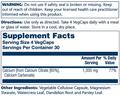 Кальцію Цитрат Solaray Calcium Citrate 1000 мг, 120 капсул