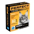 Краплі від бліх та кліщів Perfect Trio для котів 4-10 кг, 3 піпетки по 0,8 мл