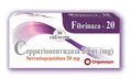 Фібриназа-20 таблетки, в/о, киш./розч. по 20 мг №30 (10х3)