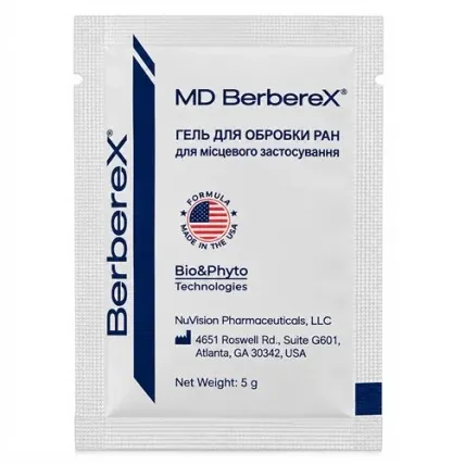 Берберекс BerbereX гель для обробки ран, 5 г