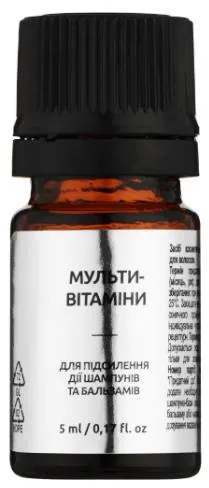 Активний компонент Pharma Group Laboratories Лінія Handmade, Мультивітаміни для посилення дії шампунів та бальзамів, 5 мл
