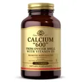 Кальцій з устричної шкаралупи Solgar Calcium 600 (from Oyster Shell with Vitamin D3) таблетки №120