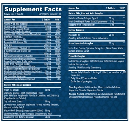 Витаминно-минеральный комплекс для женщин Haya Labs Women's Multivitamin таблетки №60
