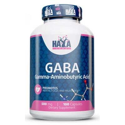 ГАМК (Габа) Haya Labs Gaba 500 мг капсули №100