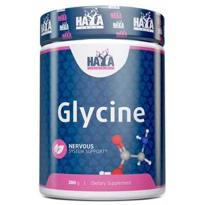 Глицин Haya Labs Glycine, порошок 200 г