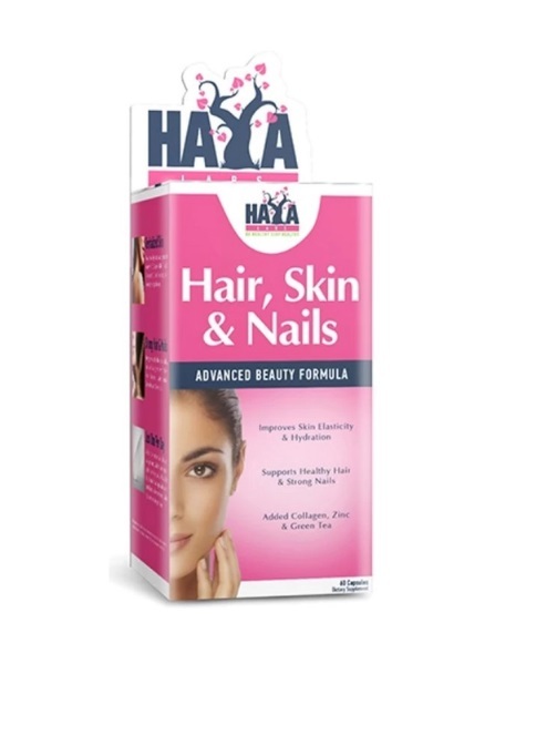 Комплекс Волосы, кожа и ногти Haya Labs Hair Skin and Nails капсулы №60