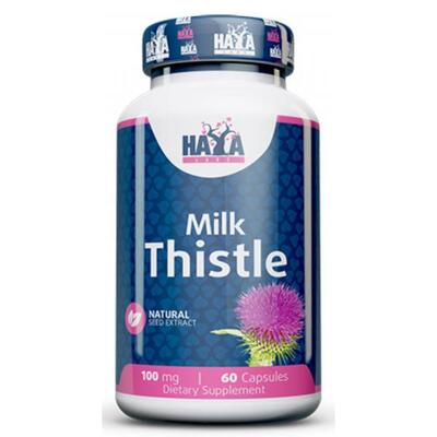 Расторопша Haya Labs Milk Thistle 100 мг капсулы №60