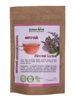 Фіточай GreenSet Жіночий баланс по 1.5 г №20 у філ.-пак.