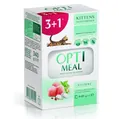 Корм вологий для кошенят Optimeal Kitten з куркою, 340 г (4х85 г)