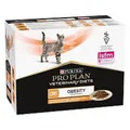 Корм вологий Purina Pro Plan Veterinary Diets OM Obesity Management St/Ox для котів для зниження надлишкової маси тіла з куркою, 85 г х 10