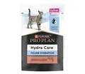 Корм вологий Purina Pro Plan Hydra Сare для котів додатковий для збільшення споживання води лосось, 75 г х 10