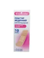Пластир бактерицидний Ecocode на нетканій основі 1,9 см х 7,2 см, 10 штук